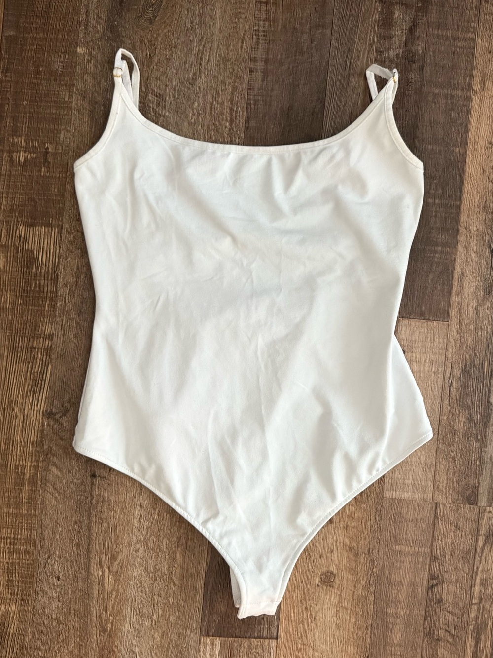free people medium White One-Piece Bodysuit - Classic Tank Style
